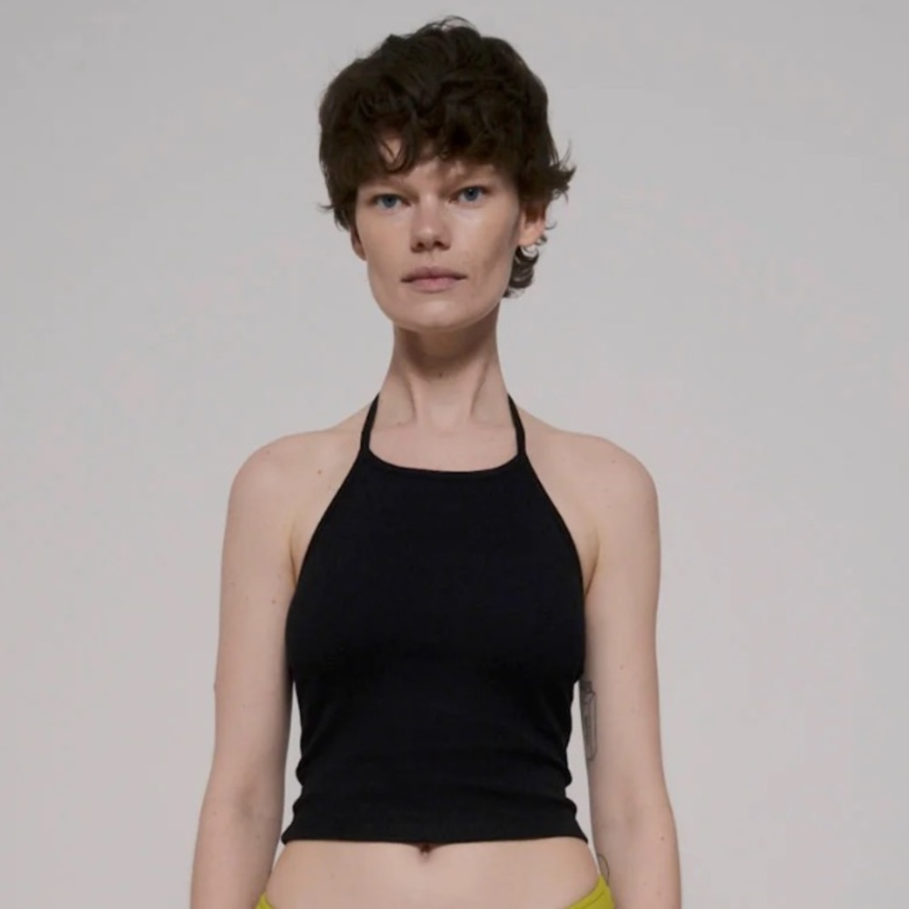 Nu Swim Organic Cotton Pomelo Halter Tank